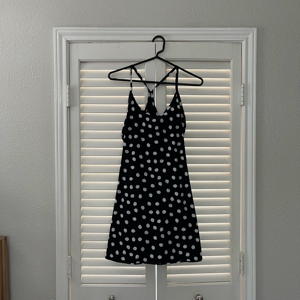 Polka Dot OV Exercise Dress